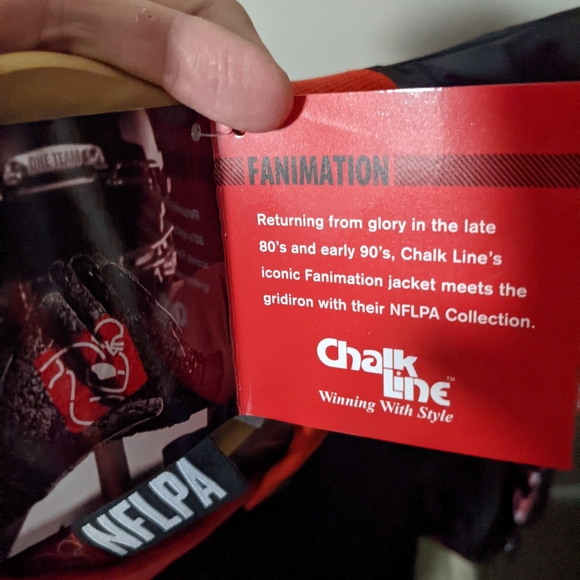 Kansas City Chiefs Chalk Line Jacket Size Small - Picture 4 of 8